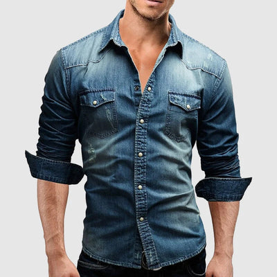 Zeitloses Denim-Mieder