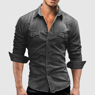 Zeitloses Denim-Mieder