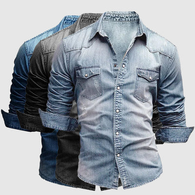 Zeitloses Denim-Mieder