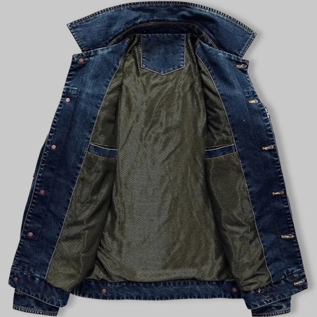 Übergroße Denimjacke für Männer