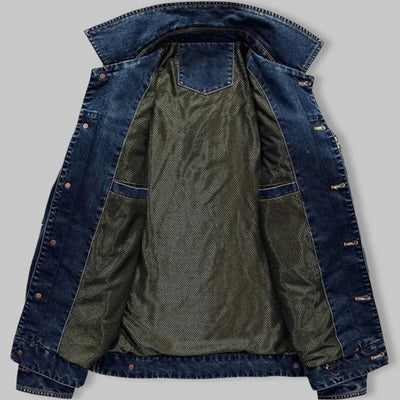 Übergroße Denimjacke für Männer