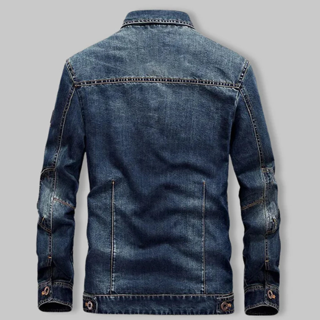 Übergroße Denimjacke für Männer