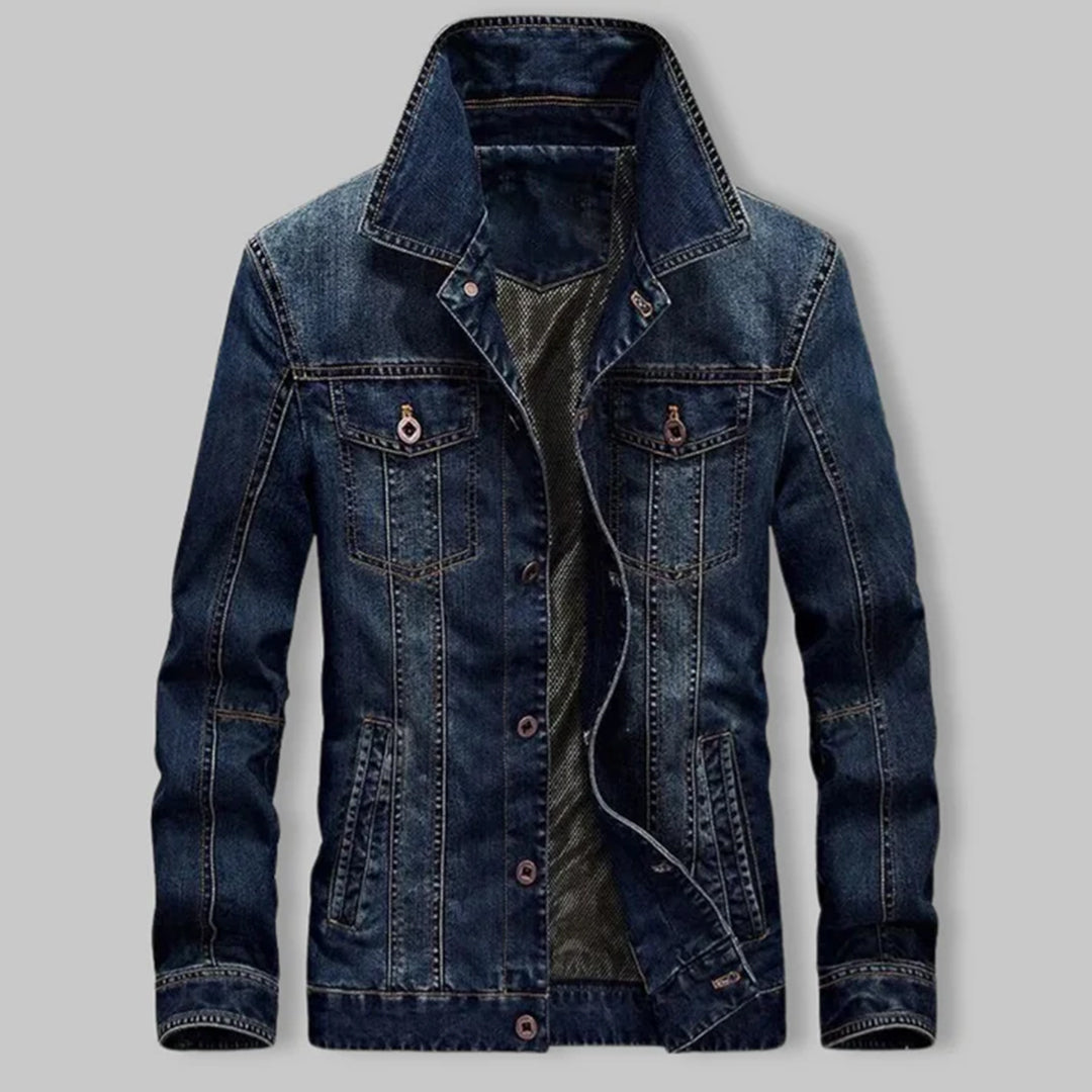 Übergroße Denimjacke für Männer