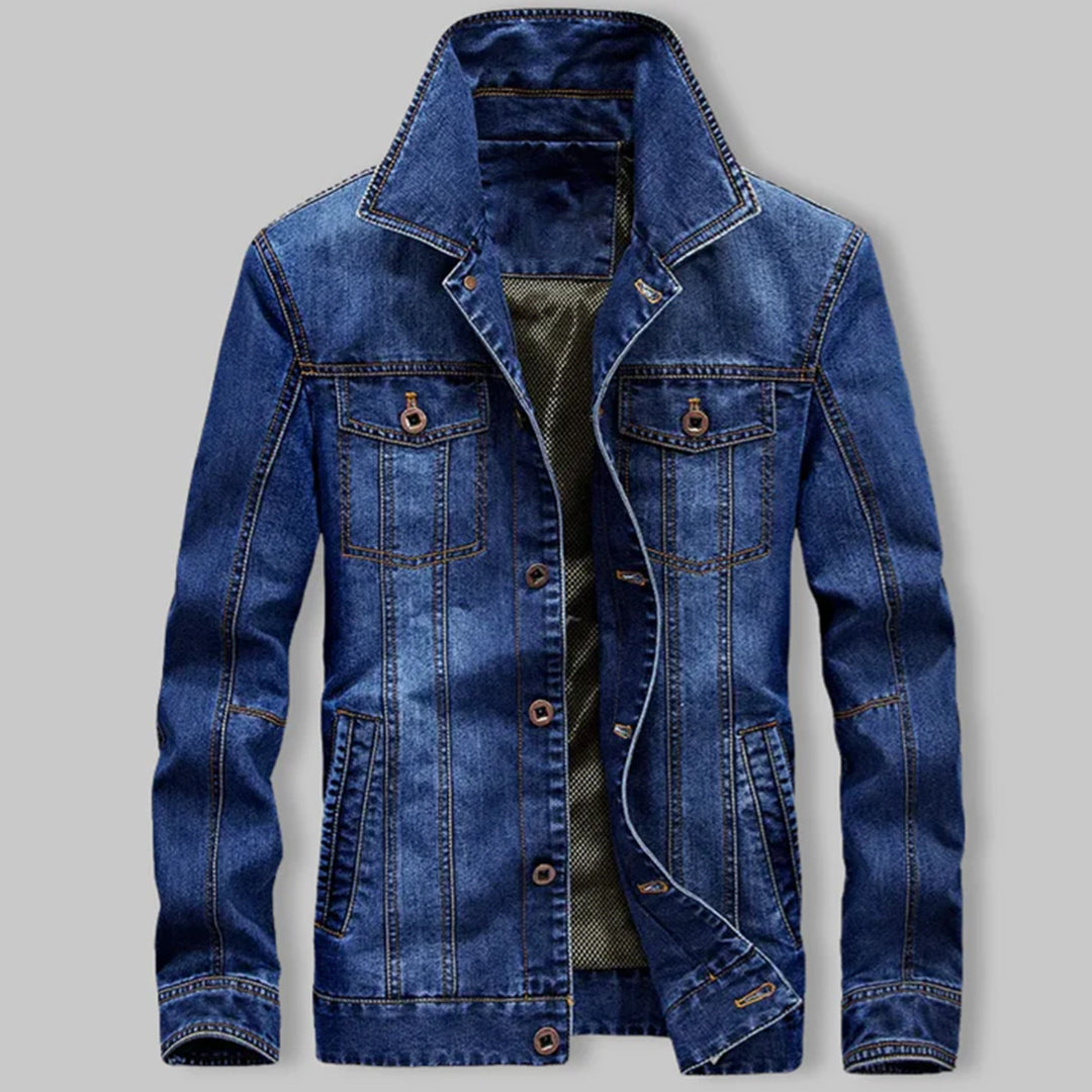 Übergroße Denimjacke für Männer