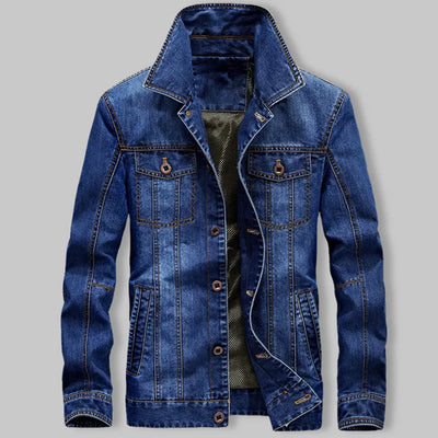 Übergroße Denimjacke für Männer