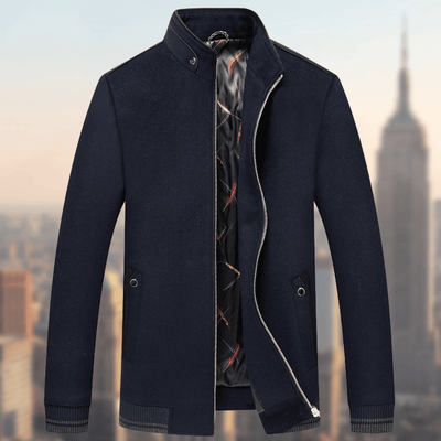 Elegante Winterjacke mit Taschen für Männer