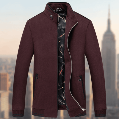 Elegante Winterjacke mit Taschen für Männer
