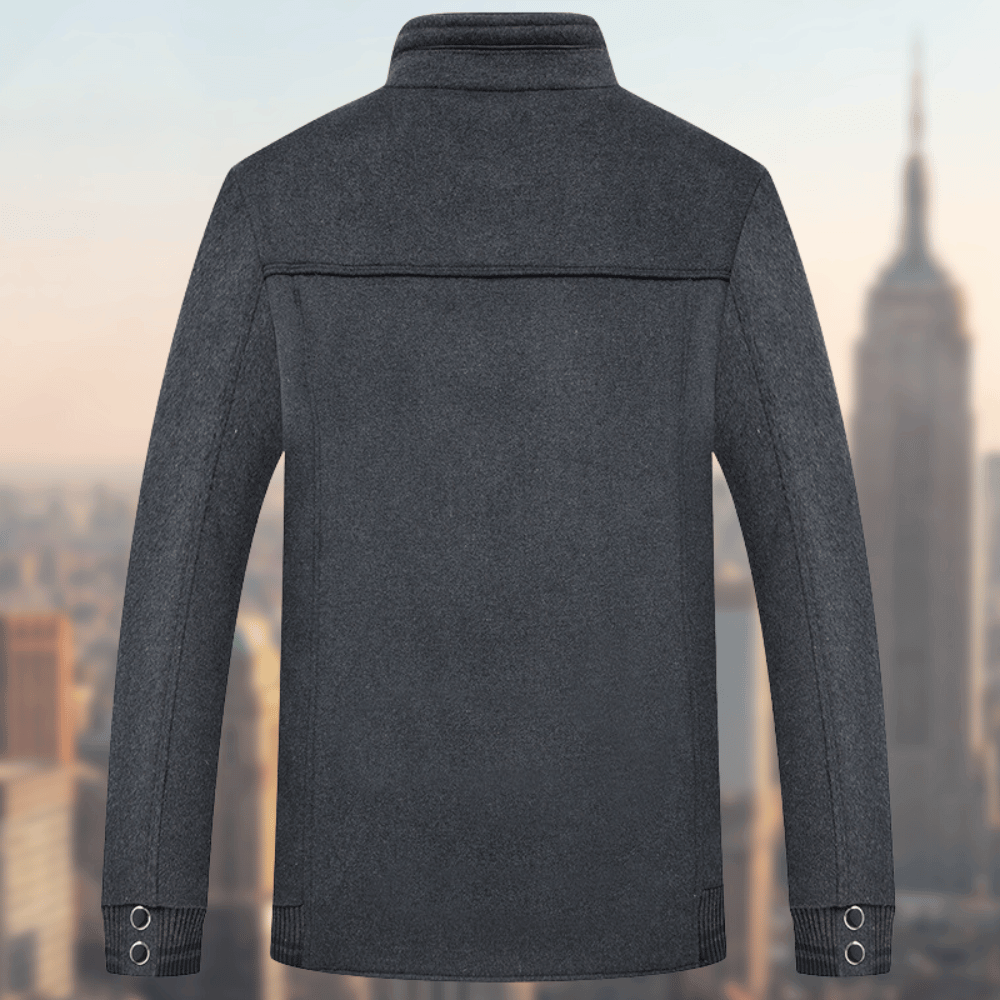 Elegante Winterjacke mit Taschen für Männer