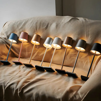 Lumina Light | Multifunktionale drahtlose, wiederaufladbare Tischlampe für sommerliche Beleuchtung