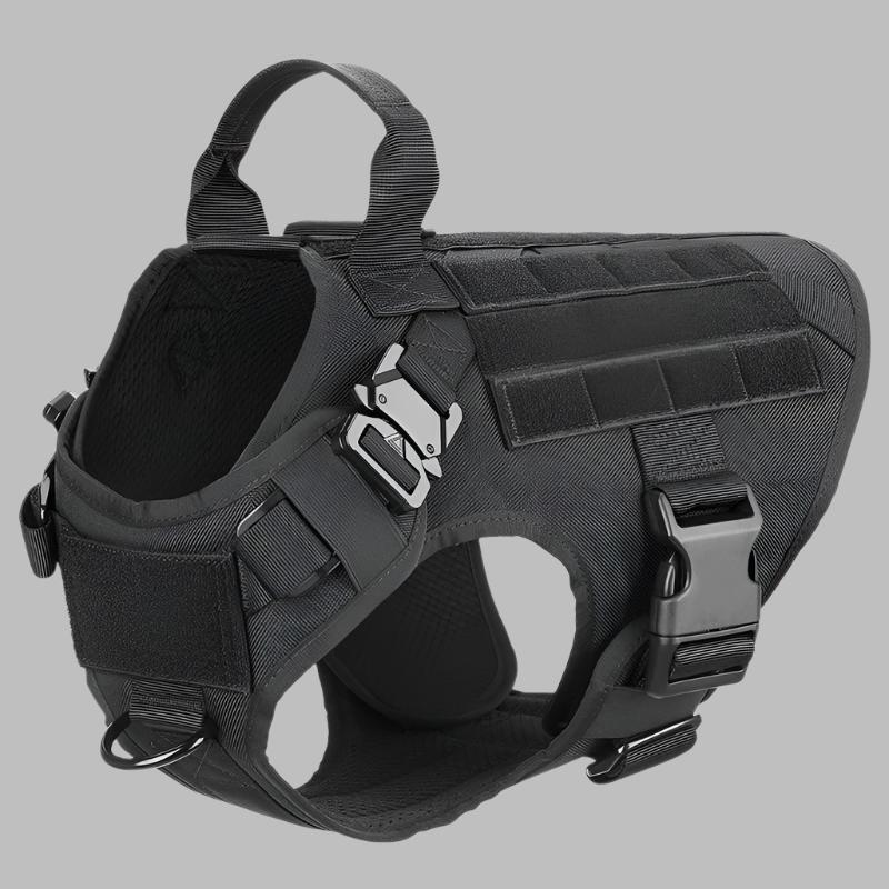 K9T Sommer-Militärgeschirr für große Hunde | Leichtes und atmungsaktives Geschirr für aktive Hunde