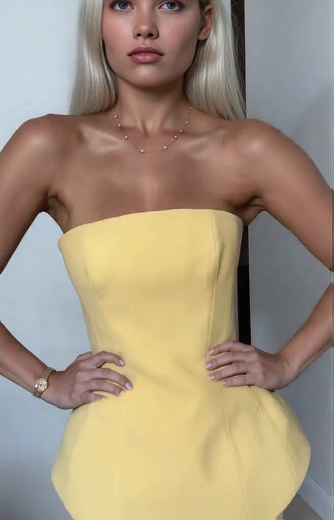 Luna’s | Regal Grace Trägerloses Abendkleid