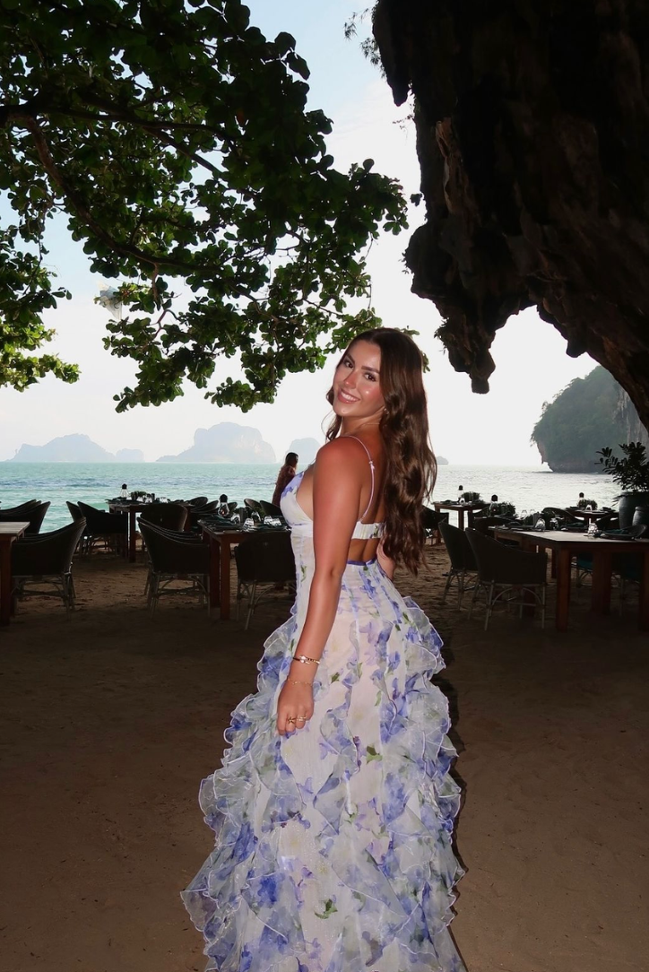 Maisie - Geblümtes Maxikleid