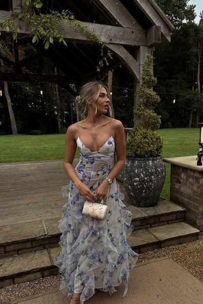 Maisie - Geblümtes Maxikleid