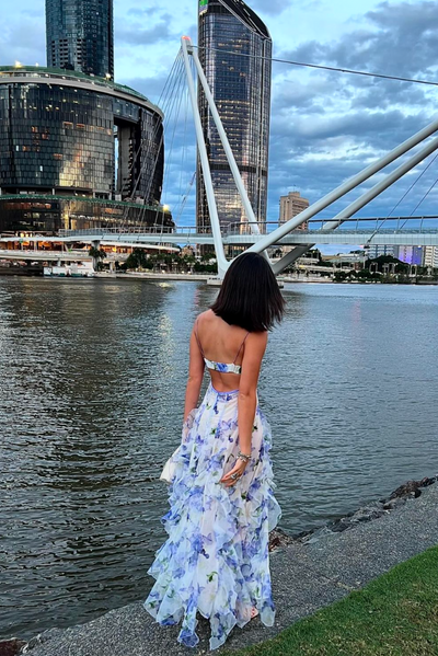 Maisie - Geblümtes Maxikleid