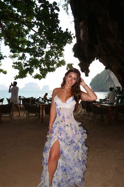 Maisie - Geblümtes Maxikleid