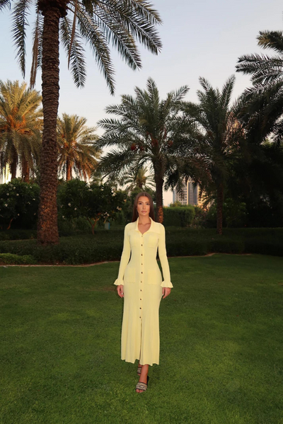 Sylvia - Strick-Maxikleid