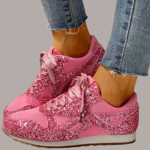 Trendige glitzernde Turnschuhe - Emiko