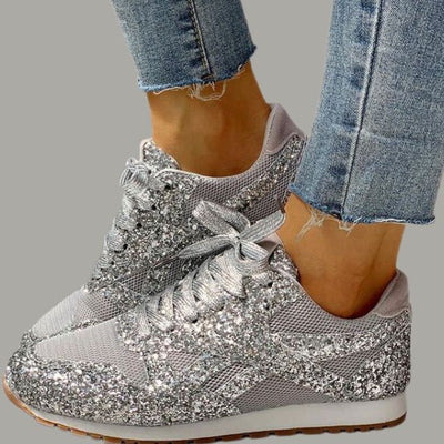 Trendige glitzernde Turnschuhe - Emiko