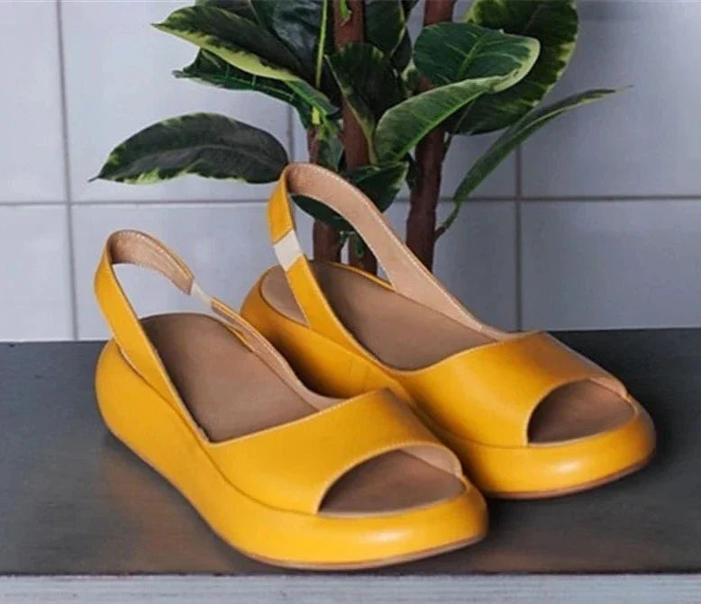 Stella Sommer Sandalen | Sandalen mit dickem, abgerundetem Komfortboden für den Sommer