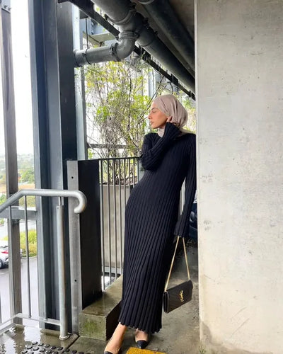 Maxi™ | Strick-Langkleid