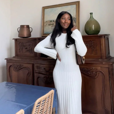 Maxi™ | Strick-Langkleid