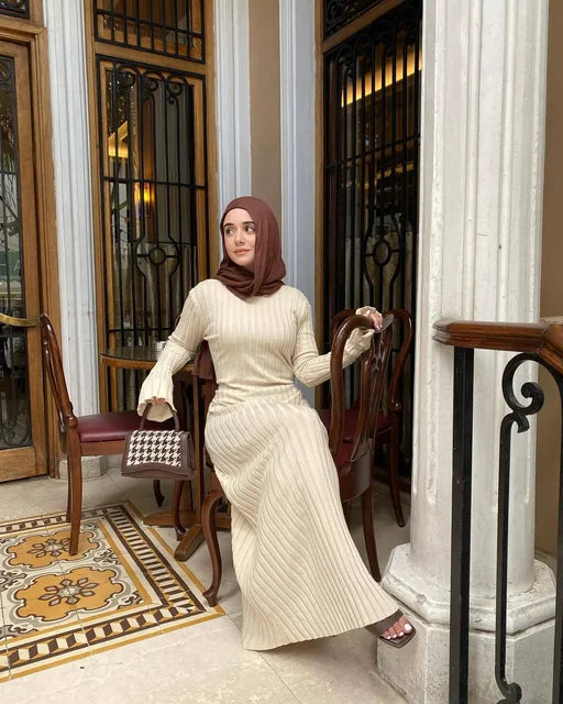 Maxi™ | Strick-Langkleid