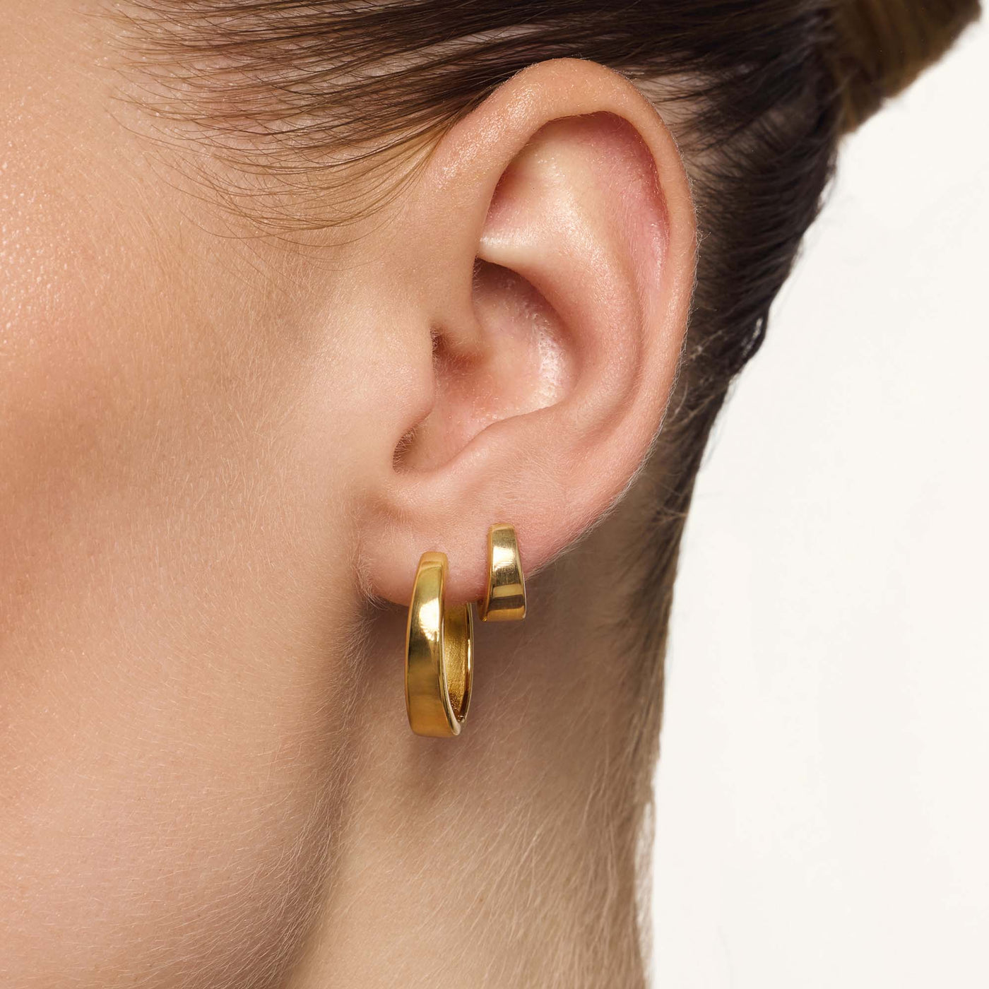 Gold Gia Hoop Earrings
