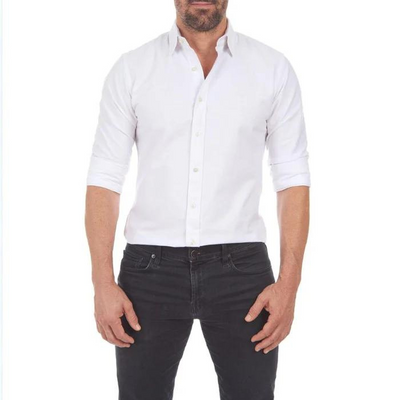 Elite - Anti-Knitter-Bluse mit Reißverschluss