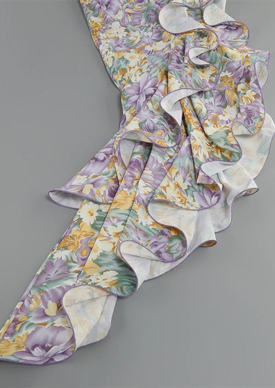 Livvy ™ | Einärmeliges Kleid mit Blumenmuster