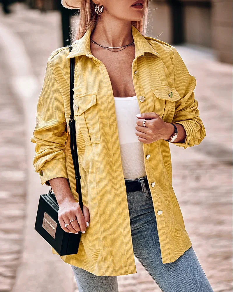 Emilia | Moderne stylische Cordjacke