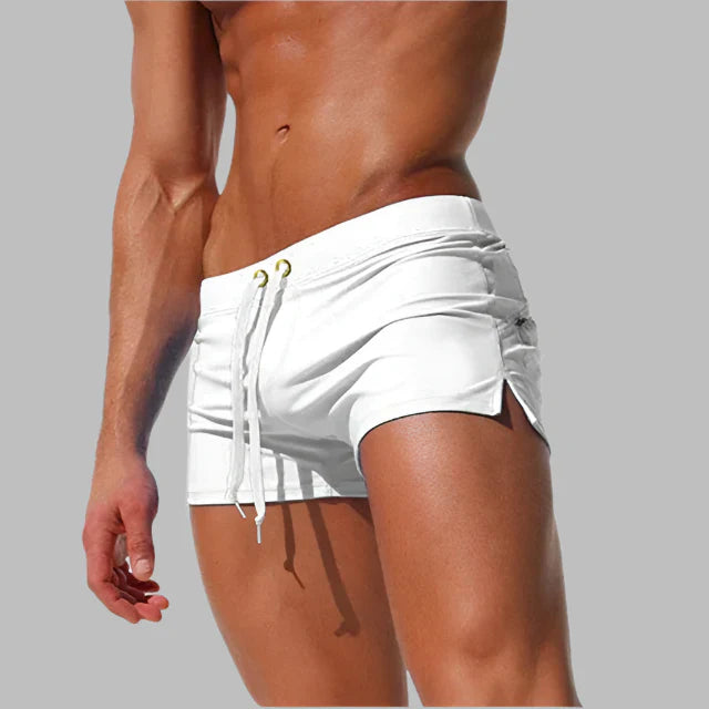 Herren Badehose - Sommerliche Speedo Badehose mit Kordelzug