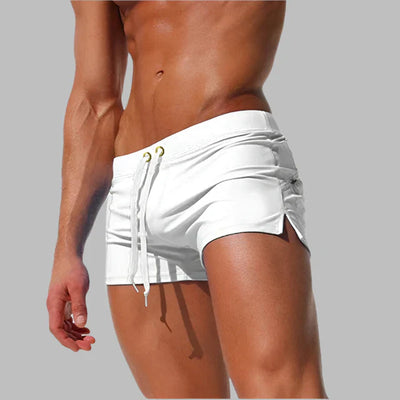 Herren Badehose - Sommerliche Speedo Badehose mit Kordelzug