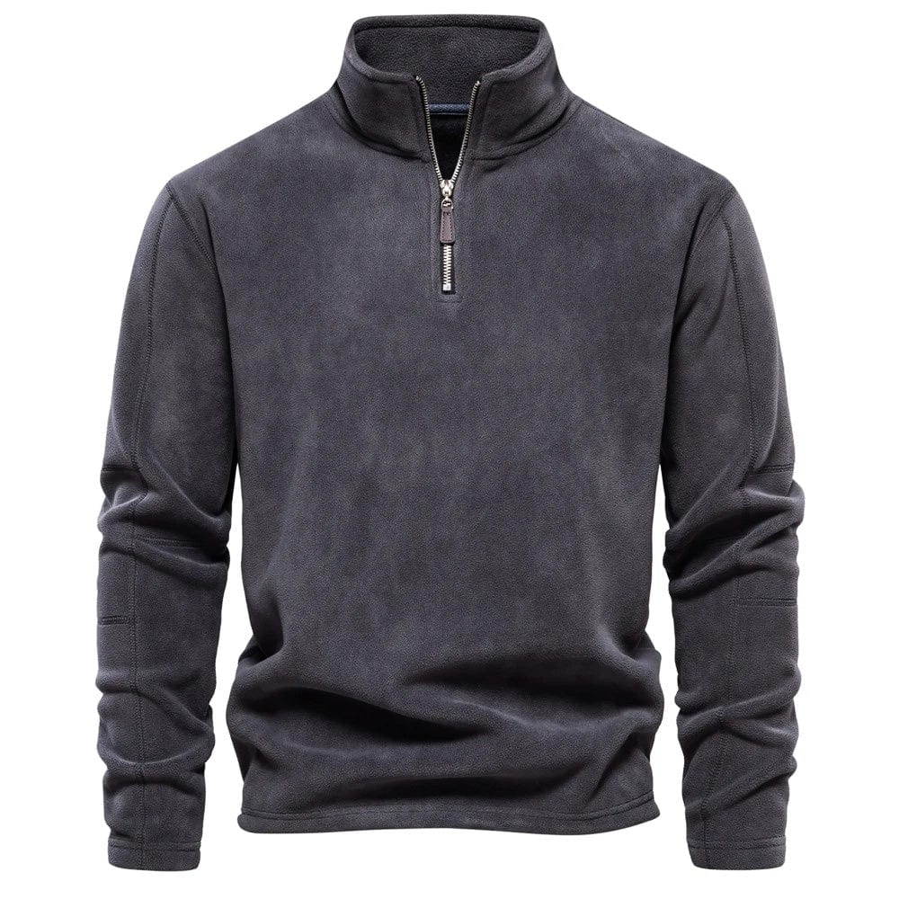 Warmer Rollkragenpullover aus Fleece für Herren