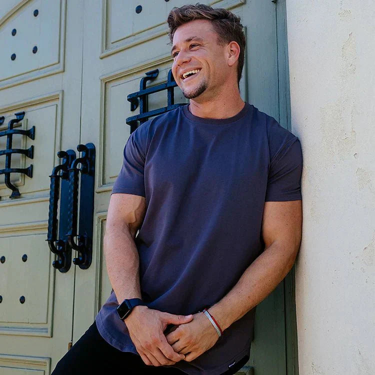 Herren T-shirt - Leichtes Rundhals T-shirt Für Sommer