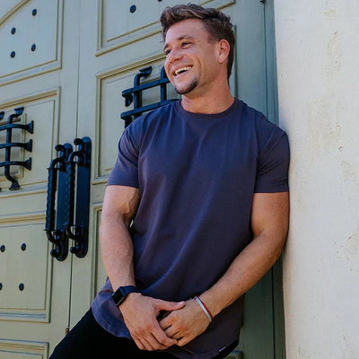 Herren T-shirt - Leichtes Rundhals T-shirt Für Sommer