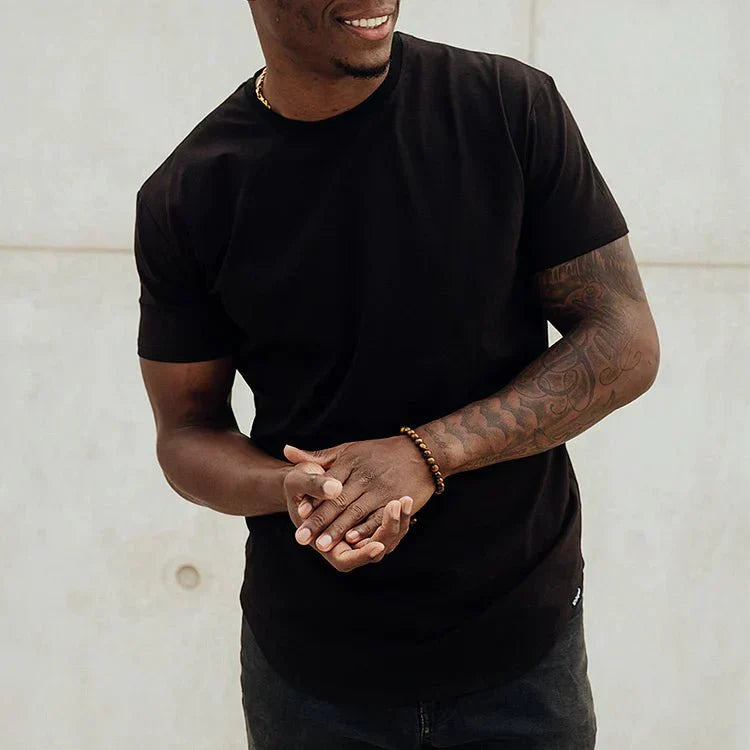 Herren T-shirt - Leichtes Rundhals T-shirt Für Sommer