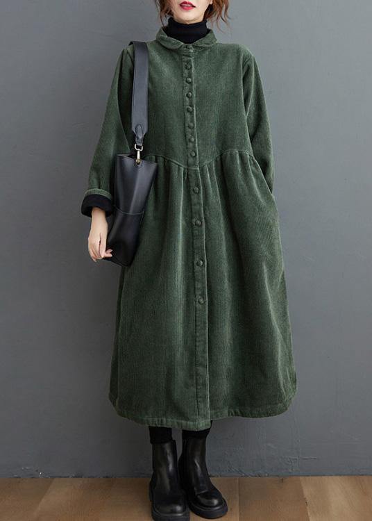 Warmer Winddichter Kordmantel für Damen