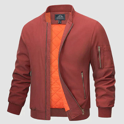Stylische Bomberjacke mit Armtaschen für Herren
