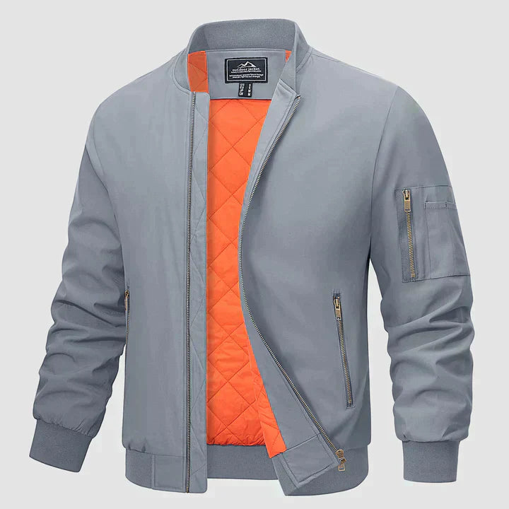 Stylische Bomberjacke mit Armtaschen für Herren
