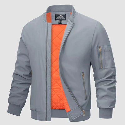 Stylische Bomberjacke mit Armtaschen für Herren