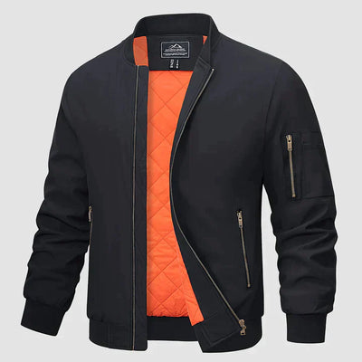 Stylische Bomberjacke mit Armtaschen für Herren