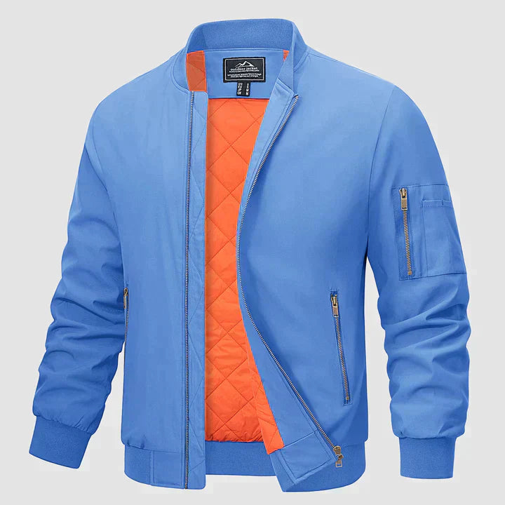 Stylische Bomberjacke mit Armtaschen für Herren