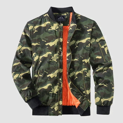 Stylische Bomberjacke mit Armtaschen für Herren