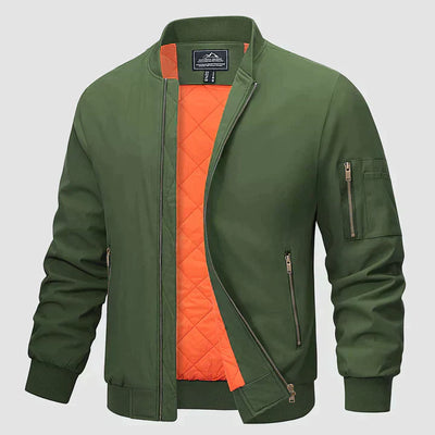 Stylische Bomberjacke mit Armtaschen für Herren
