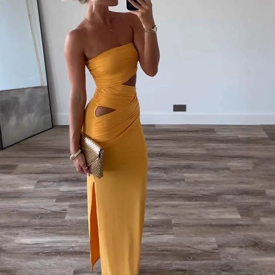 Gema | Wickelkleid mit Ausschnitt