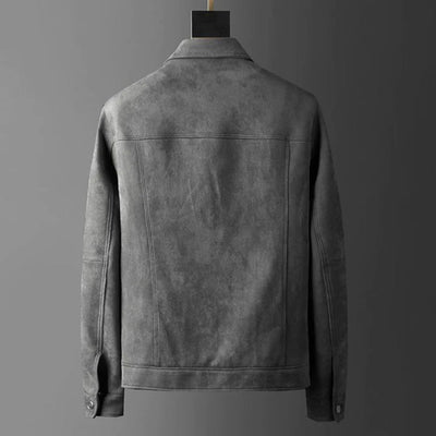 Geknöpfte Jacke mit Kragen für Männer