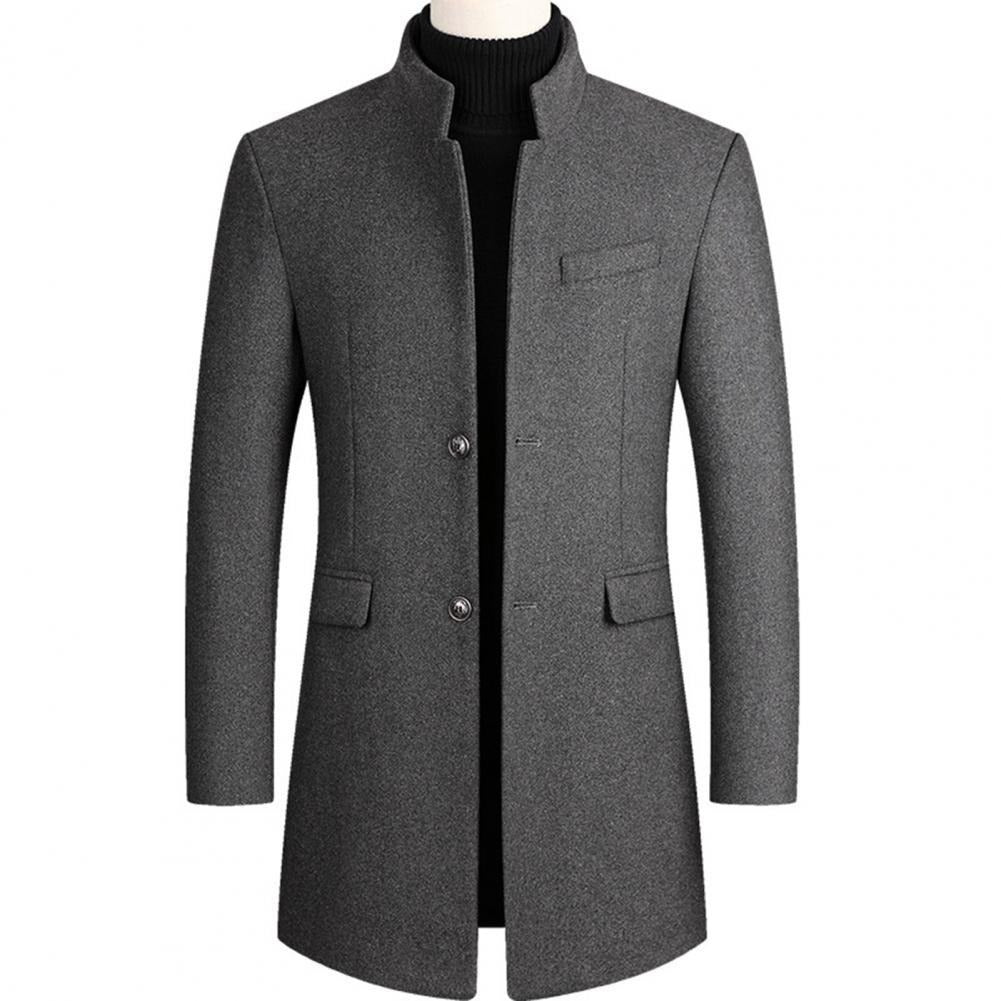 Klassischer Winddichter Trenchcoat für Herren