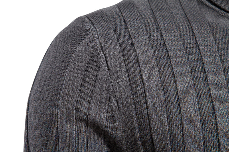 Eleganter Rollkragenpullover für Herren