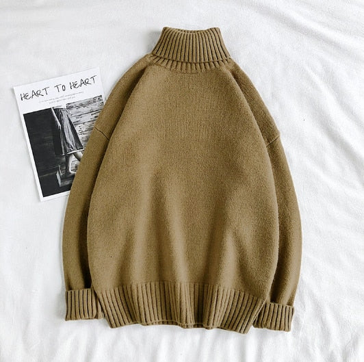 Gemütlicher Rollkragenpullover für Herren