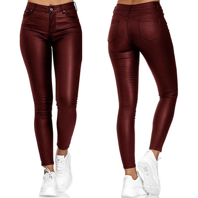 Trendige stretchige Skinny-Hose für Damen